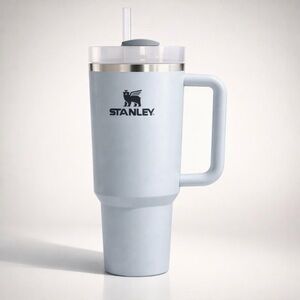 Stanley The Quencher H2.0 Flowstate Tumbler 40oz Chambray Blue Water Bottle Mug